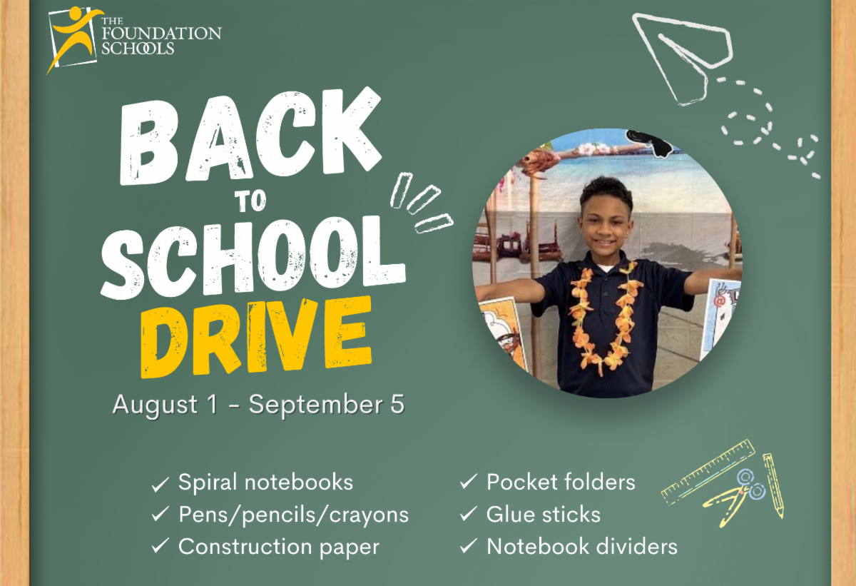 Back To School Supplies Drive - The Circle of Love Foundation 