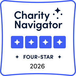4 star Charity Navigator badge